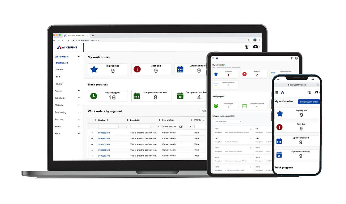 Accurent TMS software helps creating a connected workplace