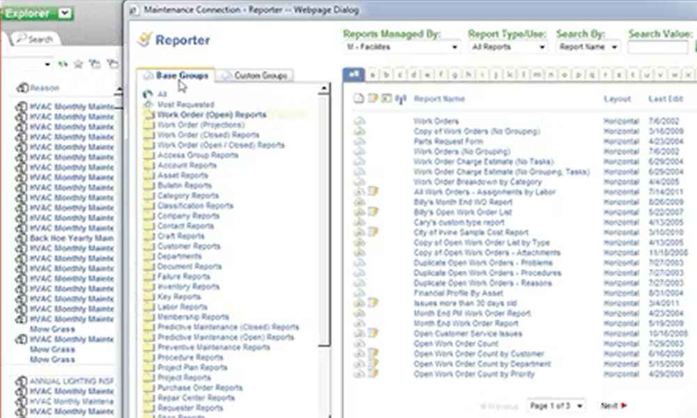 Hundreds of Configurable and Out-of-the-Box Reports