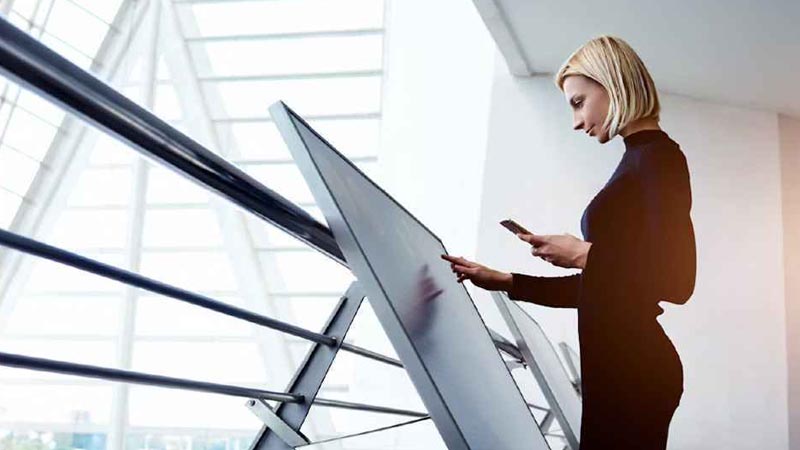 Large touchscreen displays