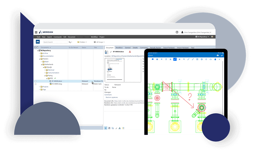Merdian Mobile Screen